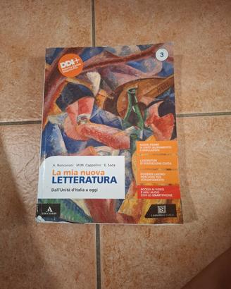 La mia nuova letteratura, libro italiano superiori