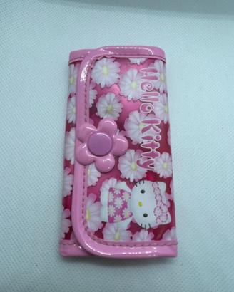 PORTACHIAVI HELLO KITTY  STILE HAWAIANA ROSA NUOVO