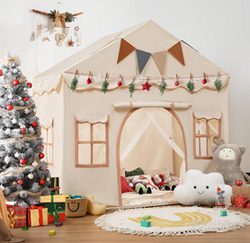 2 in 1 Tenda per Bambini besrey, Tenda Casetta da