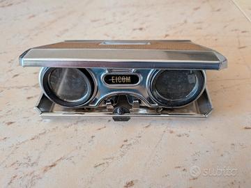 binocolo da teatro vintage Eicom Sport Glass 2.5x.