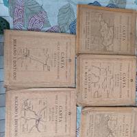 Carte vintage ZONE TURISTICHE d'ITALIA