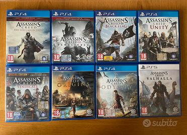 Raccolta Assassin’s  Creed Ps4 Ps5