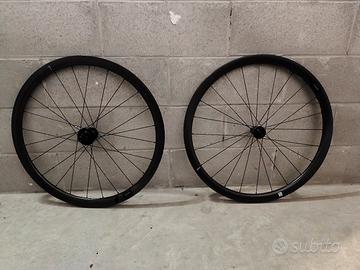 Ruote bici da corsa/gravel in Carbonio 