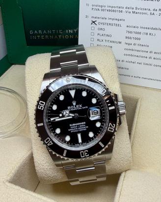 ROLEX SUBMARINER 126610LN NUOVO