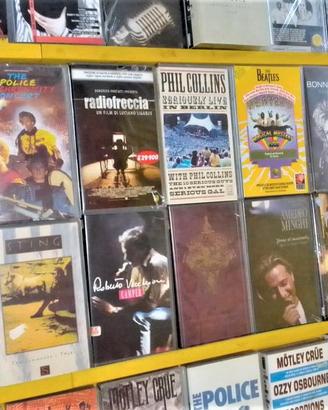 80 VHS MUSICALI, ORIGINALI, NUOVI, IMBALLATI