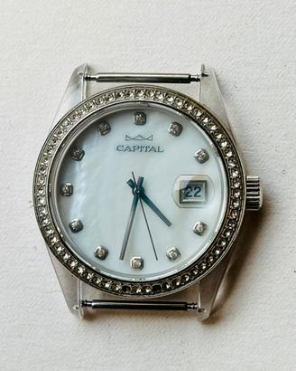 Orologio Capital donna con pietre e datario