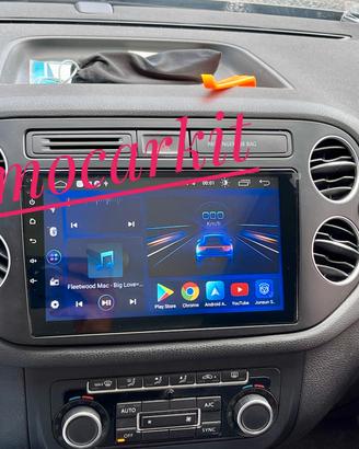 Autoradio Android CarPlay VW Tiguan 2008-2015