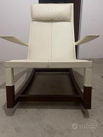 Sedia a dondolo originale Poltrona Frau - Don'do