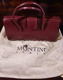 Borsa bordeaux Montini Italy made in italy
