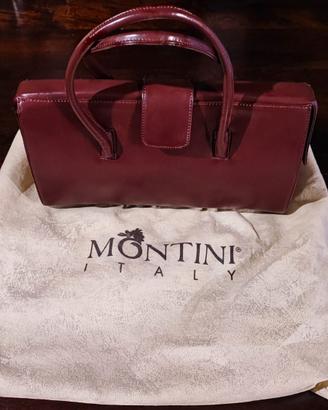 Borsa bordeaux Montini Italy made in italy
