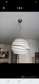 3 lampadari in vetro 