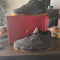 Nike air Jordan 4 retro 44 black by Levi's
