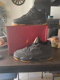 Nike air Jordan 4 retro 44 black by Levi's