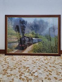 Puzzle locomotiva a vapore