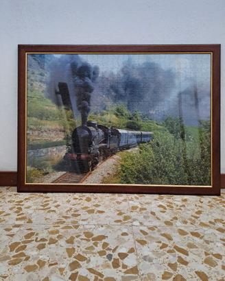 Puzzle locomotiva a vapore