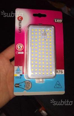 1 lampadina led per faretti r7s 100w lexman