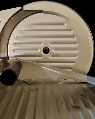 affettatrice elettrica alluminio lama 25