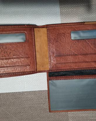 portafoglio da uomo in vera pelle 