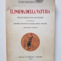 T. Lucrezio Caro, IL POEMA DELLA NATURA, 1963