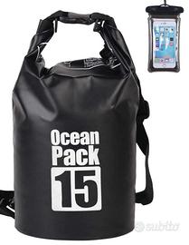 Borsa Impermeabile Da Esterno. Ocean pack 15L.