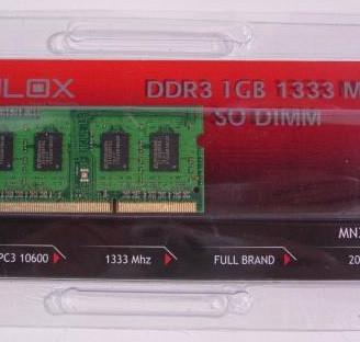 Memoria ram ddr3 so-dimm 1gb nuova