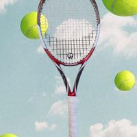 racchetta attengo 730 con custodia originale