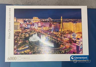 puzzle Las Vegas 6000 pezzi clementoni
