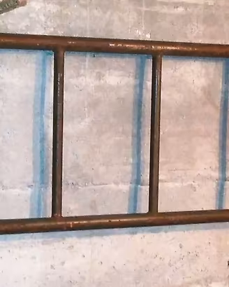 scala in ferro tubolare da cantiere cm.250
