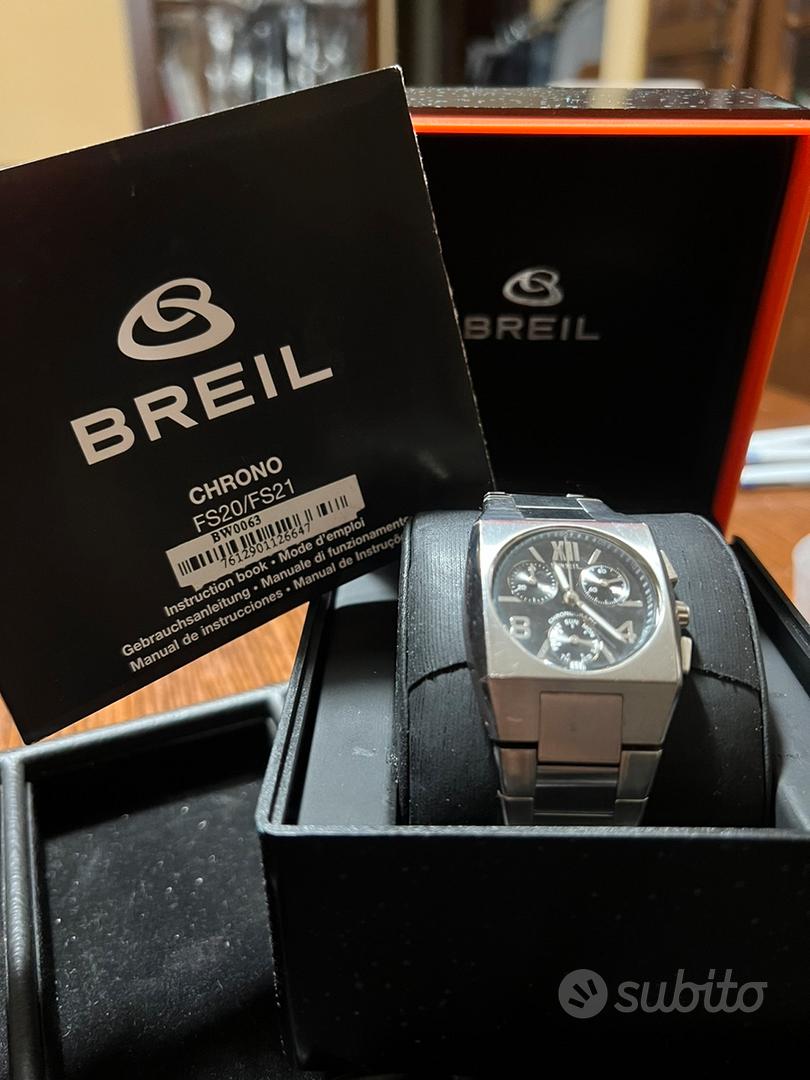 Orologio BREIL CHRONO FS20 FS21 Abbigliamento e Accessori In