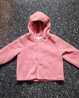Cappotto rosa bambina 24 mesi Mariella Ferrari