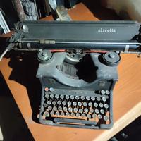 antica macchina da scrivere olivetti