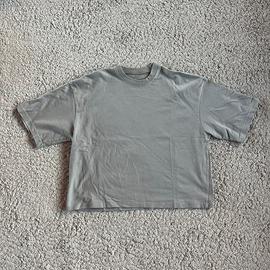 T shirt Pull & Bear Grigia