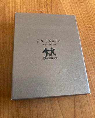 Portafoglio nuovo da uomo On Earth equosolidale