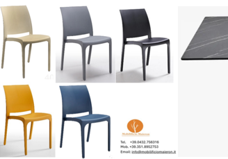 Sedie Tavoli  Arredamento Bar Ristorante cd 00988