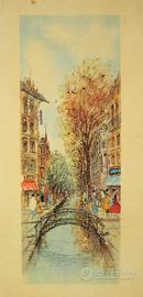 2 QUADRI BOUFFERIE PARIGI ANNI '50