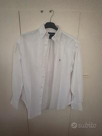 Camicia nianca Ralph Lauren tg 4 xs-s