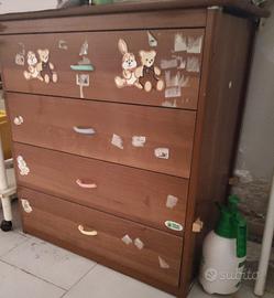 Armadi, letto e cassettiere