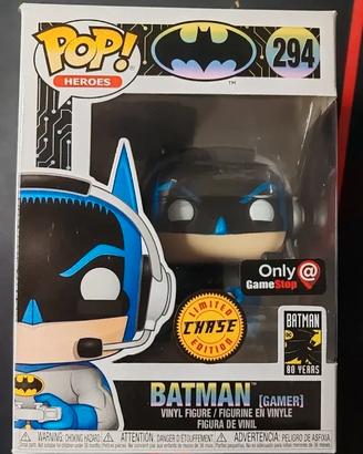 Funko Pop! Batman Gamer 294 Chase GameStop