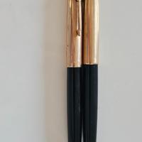 Penna stilografica Parker 51 vintage coppia stilog