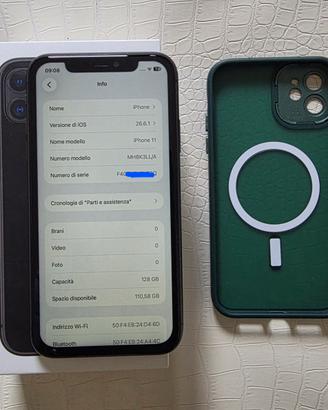 iPhone 11 Nero 128gb