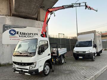 MITSUBISHI FUSO CANTER 3S15/25 GRU E CASSONE