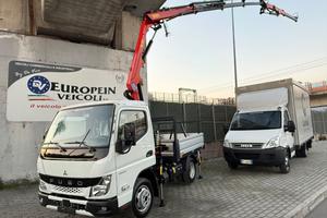 MITSUBISHI FUSO CANTER 3S15/25 GRU E CASSONE