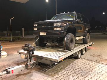 Carrello noleggio con autista trasporto auto 3,5q