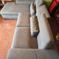Grande divano con chaise longue " Poltronesofà "