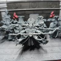 Miniature per Warhammer stampate a resina 