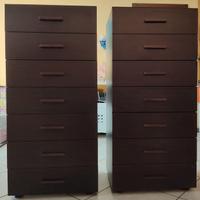 Cassettiere settimino 7 cassetti stile moderno 