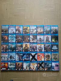 Lotto giochi collezione PS4 o PS5 