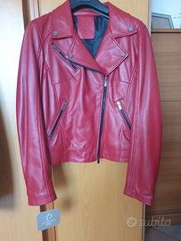 Giacca in vera pelle D'Arienzo Collezioni