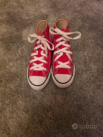scarpe all star rosse n.33