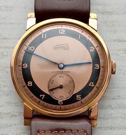 Rarissimo orologio Eberhard bullseye anni '40-'50,